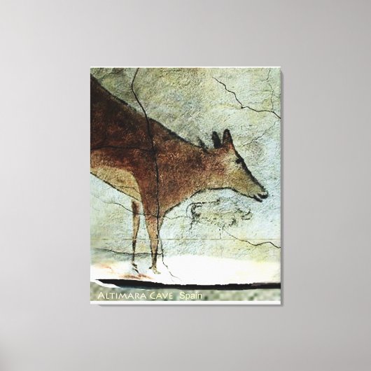 Altamira Antelope Canvas Afdruk (Voorkant)