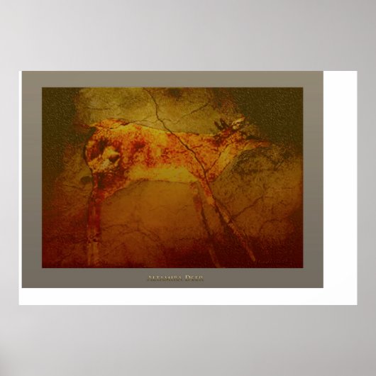 Altamira Deer Poster (Voorkant)