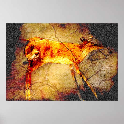 Altamira Deer Poster (Voorkant)