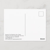 ALTAMIRA GROT (Spanje) art Briefkaart (Achterkant)