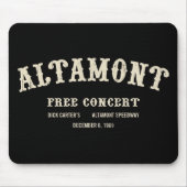 Altamont Free Concert Muismat (Voorkant)