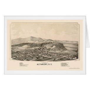 Altamont, NY Panoramic Map - 1889