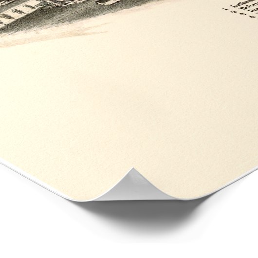 Altamont, NY Panoramic Map - 1889 Poster (Hoek)