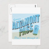 Altamont Pass Briefkaart (Voorkant / Achterkant)