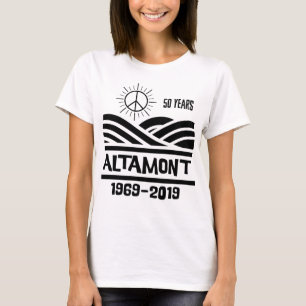 Altamont Speedway 1969-2019 50e verjaardag T-shirt