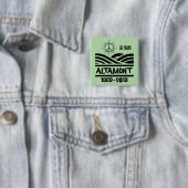 Altamont Speedway 1969-2019 50e verjaardag Vierkante Button 5,1 Cm (In situ)