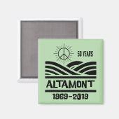 Altamont Speedway 1969-2019 50ste verjaardag Magneet (Voorkant / Achterkant)
