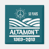 Altamont Speedway 1969-2019 50th Anniversary Magneet (Voorkant)