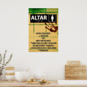 Altar (2008) Theatrisch Poster (Keuken)