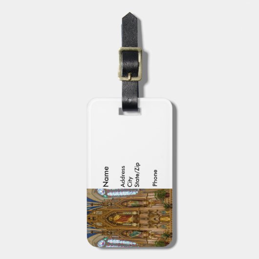 Altar at St Peter Bagagelabel (Voorkant verticaal)