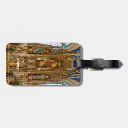 Altar at St Peter Bagagelabel (Achterkant horizontaal)