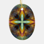 Altar Cross Keramisch Ornament (Achterkant)