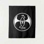 Altar Hanging Tapestry - Red Dragon Wandkleed (Voorkant)