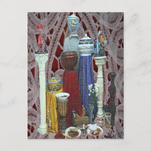 ALTAR IFA YORUBA BRIEFKAART (Voorkant)