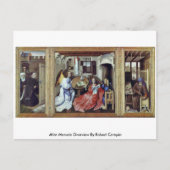 Altar Merode overzicht van Robert Campin Briefkaart (Voorkant)