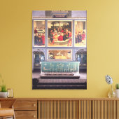 Altar met een triptych die canvas afdruk (Insitu (Woonkamer))