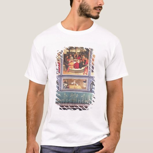 Altar met een triptych die t-shirt (Voorkant)