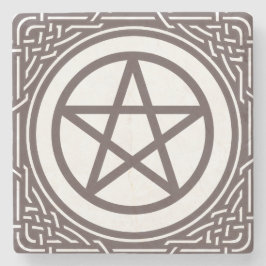 Altar Pentacle - Stenen Onderzetter