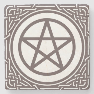 Altar Pentacle - Stenen Onderzetter