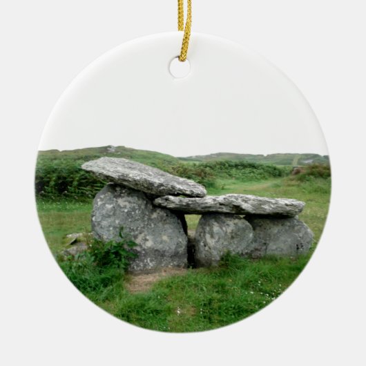 Altar Shaped Archeological Tomb Ireland Keramisch Ornament (Voorkant)