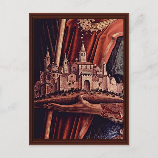 Altar Triptych rechter paneel Briefkaart (Voorkant)