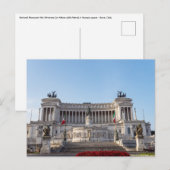 Altare della Patria, vroeg in de ochtend - Rome, I Briefkaart (Voorkant / Achterkant)