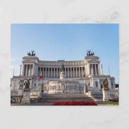 Altare della Patria, vroeg in de ochtend - Rome, I Briefkaart (Voorkant)