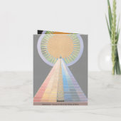 Altarpart, Group X, No.1 van Hilma af Klint Bedankkaart (Achterkant)