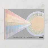 Altarpart, Group X, No.1 van Hilma af Klint Briefkaart (Achterkant)