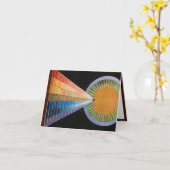 Altarpart, Group X, No.1 van Hilma af Klint Kaart (Gele Bloem)