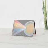 Altarpart, Group X, No.1 van Hilma af Klint Kaart (Achterkant)