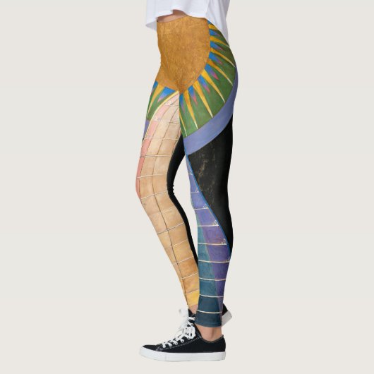 Altarpart, Group X, No.1 van Hilma af Klint Leggings (Links)