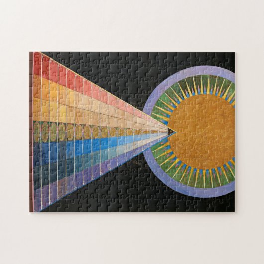 Altarpart, Group X, No.1 van Hilma af Klint Legpuzzel (Horizontaal)