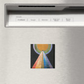 Altarpart, Group X, No.1 van Hilma af Klint Magneet (Insitu (Vaatwasser))