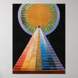 Altarpart, Group X, No.1 van Hilma af Klint Poster
