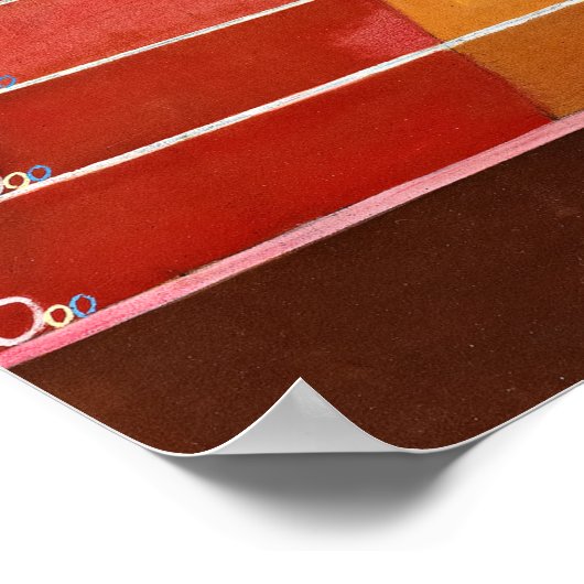 Altarpart, Group X, No.1 van Hilma af Klint Poster (Hoek)