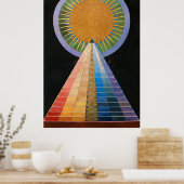 Altarpart, Group X, No.1 van Hilma af Klint Poster (Keuken)