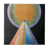 Altarpart, Group X, No.1 van Hilma af Klint Tegeltje (Voorkant)