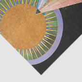 Altarpart, Group X, No.1 van Hilma af Klint Tissuepapier (Detail)
