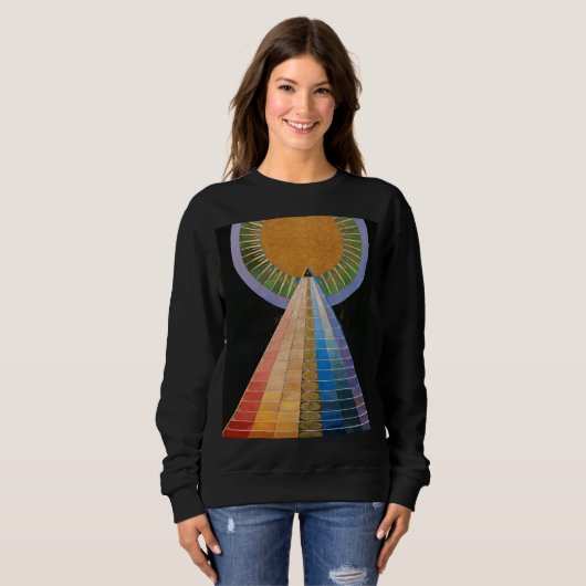 Altarpart, Group X, No.1 van Hilma af Klint Trui (Voorkant volledig)