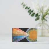 Altarpart, Group X, No.1 van Hilma af Klint Visitekaartje (Staand voorkant)