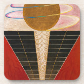 Altarpart, Group X, No.2 van Hilma af Klint Bier Onderzetter (Voorkant)