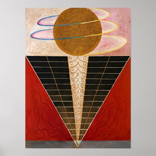 Altarpart, Group X, No.2 van Hilma af Klint Poster (Voorkant)