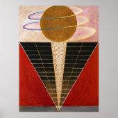 Altarpart, Group X, No.2 van Hilma af Klint Poster (Voorkant)