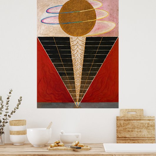 Altarpart, Group X, No.2 van Hilma af Klint Poster (Keuken)