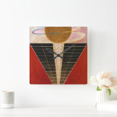 Altarpart, Group X, No.2 van Hilma af Klint Vierkante Klok (Huis)