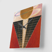 Altarpart, Group X, No.2 van Hilma af Klint Vierkante Klok (Hoek)