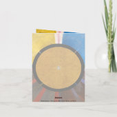 Altarpart, Group X, No.3 van Hilma af Klint Bedankkaart (Achterkant)