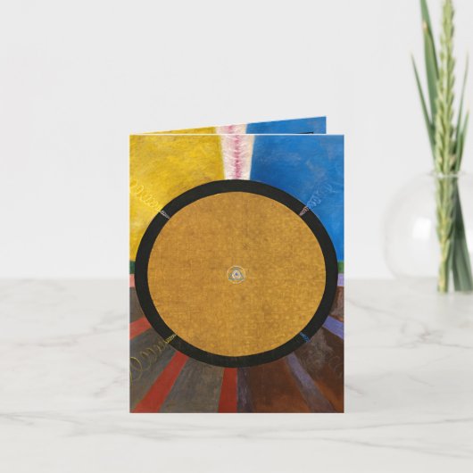 Altarpart, Group X, No.3 van Hilma af Klint Bedankkaart (Voorkant)