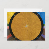 Altarpart, Group X, No.3 van Hilma af Klint Briefkaart (Voorkant / Achterkant)